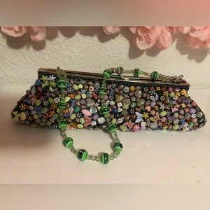 Far Nine beaded burse